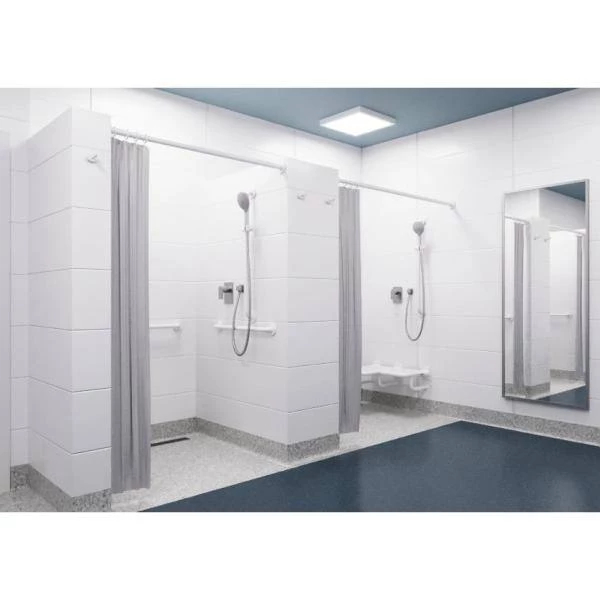 Ponte Giulio USA Right L-Shape Folding Shower Seat with Antimicrobial Frame 4 Ponte Giulio USA Right L-Shape Folding Shower Seat with Antimicrobial Frame - Image 2