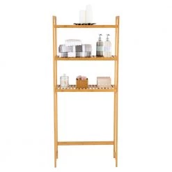 OIA 10 in. x 28 in. x 66.5 in. Over the Toilet Bamboo Space Saver Shelf 14 OIA 10 in. x 28 in. x 66.5 in. Over the Toilet Bamboo Space Saver Shelf -Toilet Storage Shop bamboo oia over the toilet storage nh 29941w 1 c3 1000