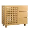 Unbranded Beige Wood Bathroom Storage Basket Accent Storage Cabinets with 3 Drawer 2 Unbranded Beige Wood Bathroom Storage Basket Accent Storage Cabinets with 3 Drawer -Toilet Storage Shop beige shower caddies cx915sb bg 64 1000