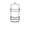 Better Living Venus 3 Tier Shower Caddy in Black -Toilet Storage Shop black better living shower caddies 13636 64 1000