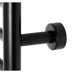 WarmlyYours Infinity 10-Bars Plug-In and Hardwire 120-Volt 32 in. Towel Warmer in Black Matte Stainless Steel -Toilet Storage Shop black matte warmlyyours towel warmers tw f10ks hp 1f 1000