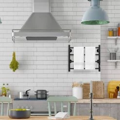 Unbranded 4-Bar Wall Mounted for Bathroom Plug-in or Hardwired Towel Warmer Stainless Steel with Timer in Black -Toilet Storage Shop black towel warmers ec twb 3292 76 1000