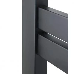 WarmlyYours Classic Maple 8-Bar Electric Hardwired Towel Warmer in Matte Black 8 WarmlyYours Classic Maple 8-Bar Electric Hardwired Towel Warmer in Matte Black -Toilet Storage Shop black warmlyyours towel warmers tws6 mpl08kh 4f 1000