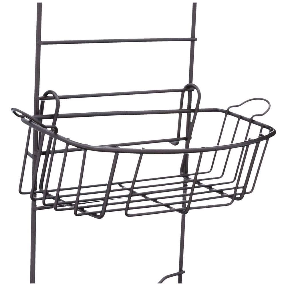 Zenna Home Over-the-Shower Door Caddy in Bronze 6 Zenna Home Over-the-Shower Door Caddy in Bronze - Image 4