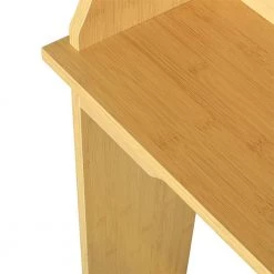 Aoibox 23.62 in. W x 62.4 in. H x 9.06 in. D Brown Bamboo Bathroom Over-the-Toilet Storage, Washing Machine Rack, 3-Shelves -Toilet Storage Shop brown over the toilet storage snmx3354 1d 1000