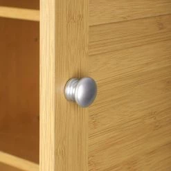 Unbranded Doonans 23.62 in. W x 62.4 in. H x 9.06 in. D Brown Bamboo Over-the-Toilet Storage 19 Unbranded Doonans 23.62 in. W x 62.4 in. H x 9.06 in. D Brown Bamboo Over-the-Toilet Storage -Toilet Storage Shop brown over the toilet storage ssy928 0059 44 1000