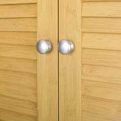 Unbranded Doonans 23.62 in. W x 62.4 in. H x 9.06 in. D Brown Bamboo Over-the-Toilet Storage 21 Unbranded Doonans 23.62 in. W x 62.4 in. H x 9.06 in. D Brown Bamboo Over-the-Toilet Storage -Toilet Storage Shop brown over the toilet storage ssy928 0059 76 1000