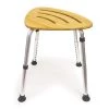 BIOS 19.3 in. W x 14 in. D Bamboo Adjustable Bath Stool Tub Seat