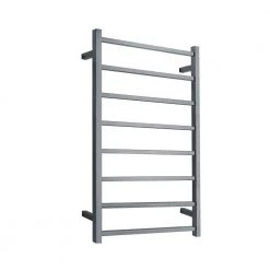 ANZZI Bell 8-Bar Electric Towel Warmer in Brushed Nickel