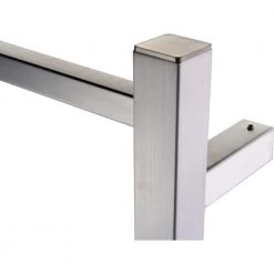 ANZZI Bell 8-Bar Electric Towel Warmer in Brushed Nickel -Toilet Storage Shop brushed nickel anzzi towel warmers tw az026bn a0 1000