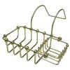 Kingston Brass Swivel Soap and Sponge Claw Foot Bathtub Caddy in Brushed Nickel