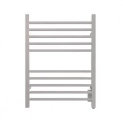 Amba Radiant Square 10-Bar Hardwired Electric Towel Warmer in Brushed Stainless Steel -Toilet Storage Shop brushed stainless steel amba towel warmers rswh b 40 1000