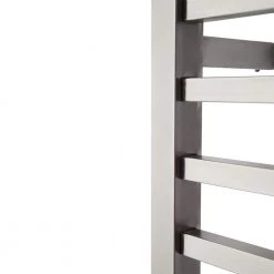Amba Radiant Square 10-Bar Hardwired Electric Towel Warmer in Brushed Stainless Steel -Toilet Storage Shop brushed stainless steel amba towel warmers rswh b 66 1000