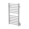 Amba Radiant Square Large 12-Bar Hardwired Electric Towel Warmer in Brushed Stainless Steel 1 Amba Radiant Square Large 12-Bar Hardwired Electric Towel Warmer in Brushed Stainless Steel -Toilet Storage Shop brushed stainless steel amba towel warmers rswhl b 64 1000