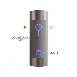 Ancona Argenta 10-Bar Electric Wall Mount Plug-In and Hardwire Towel Warmer with Integrated Timer in Brushed Stainless Steel -Toilet Storage Shop brushed stainless steel ancona towel warmers an 5328 a0 1000