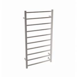 Ancona Gala Dual XL 10-Bar Hardwired and Plug-in Towel Warmer in Brushed Stainless Steel -Toilet Storage Shop brushed stainless steel ancona towel warmers an 5366 40 1000