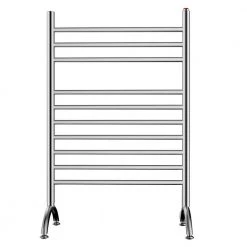 Kingston Brass Templeton 10-Bar Plug-In Freestanding Towel Warmer in Brushed Stainless Steel -Toilet Storage Shop brushed stainless steel kingston brass towel warmers htwf3123sn 40 1000