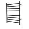 Kingston Brass Templeton Radiant 8-Bar Electric Towel Warmer in Matte Black 1 Kingston Brass Templeton Radiant 8-Bar Electric Towel Warmer in Matte Black -Toilet Storage Shop brushed stainless steel kingston brass towel warmers htww3624mb 64 1000