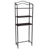 HOUSEHOLD ESSENTIALS 23.5 in. W Over the Toilet 3-Tier Rack in Expresso 2 HOUSEHOLD ESSENTIALS 23.5 in. W Over the Toilet 3-Tier Rack in Expresso -Toilet Storage Shop chocolate brown household essentials over the toilet storage 8050 1 64 1000