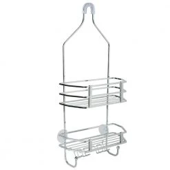 Bath Bliss Square Wire Shower Caddy - Moderno -CHR -Toilet Storage Shop chrome bath bliss shower caddies 23384 chr 4f 1000