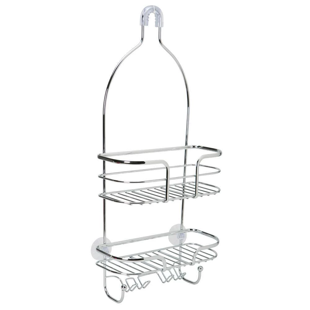 Bath Bliss Oval Wire Shower Caddy - Holland -CHR 5 Bath Bliss Oval Wire Shower Caddy - Holland -CHR - Image 3
