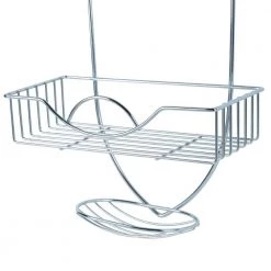 Bath Bliss Rainbow Design Shower Caddy in Chrome 12 Bath Bliss Rainbow Design Shower Caddy in Chrome -Toilet Storage Shop chrome bath bliss shower caddies 4707 chr 1f 1000