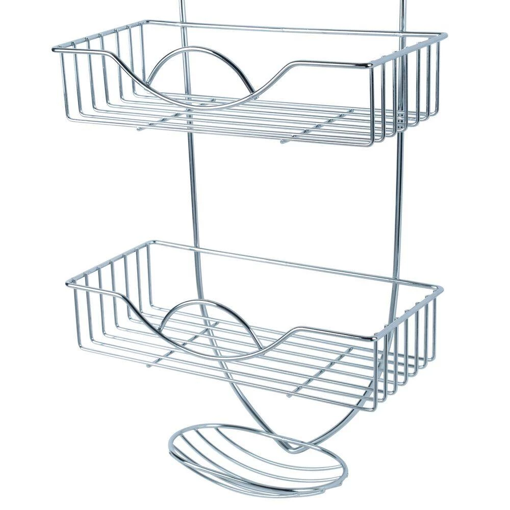 Bath Bliss Rainbow Design Shower Caddy in Chrome 7 Bath Bliss Rainbow Design Shower Caddy in Chrome - Image 5