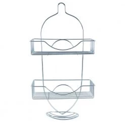 Bath Bliss Rainbow Design Shower Caddy in Chrome 14 Bath Bliss Rainbow Design Shower Caddy in Chrome -Toilet Storage Shop chrome bath bliss shower caddies 4707 chr fa 1000