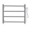 EPOWP 4-Bar Wall Mount Electric Hardwired Towel Warmer in Stainless Steel 2 EPOWP 4-Bar Wall Mount Electric Hardwired Towel Warmer in Stainless Steel -Toilet Storage Shop chrome epowp towel warmers syxyl85631998 64 1000