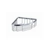 Fresca Single Corner Wire Basket in Chrome -Toilet Storage Shop chrome fresca shower caddies fac1002 64 1000