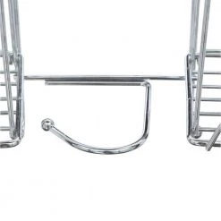 Zenna Home Expandable Shower Head Caddy for Hand Held Shower or Tall Bottles in Chrome -Toilet Storage Shop chrome zenna home shower caddies 7446ss 66 1000