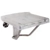 DreamLine 13.125 in. x 15 in. Plastic Folding Shower Seat in Chrome