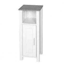 Aurora Decor AMA 11.93 in. W x 11.81 in. H x 31.5 in. D White Over-the-Toilet Storage Contracted and bathroom cabinets