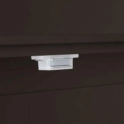 RiverRidge Home Ellsworth 27.36 in. W x 64.57 in. H x 9.25 in. D Brown Over-the-Toilet Storage 15 RiverRidge Home Ellsworth 27.36 in. W x 64.57 in. H x 9.25 in. D Brown Over-the-Toilet Storage -Toilet Storage Shop espresso riverridge home over the toilet storage 06 032 66 1000