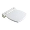 PONTE GIULIO Choice Folding Shower Seat 1 PONTE GIULIO Choice Folding Shower Seat -Toilet Storage Shop glossy white ponte giulio shower seats 4fauhs01w1 64 1000