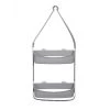 Bath Bliss 2-Way Convertible Shower Caddy in Grey