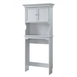Home Decorators Collection Hampton Harbor 30 in. W x 66.5 in. H x 10.5 in. D Gray Over-the-Toilet Storage 13 Home Decorators Collection Hampton Harbor 30 in. W x 66.5 in. H x 10.5 in. D Gray Over-the-Toilet Storage -Toilet Storage Shop gray home decorators collection over the toilet storage bf 21015 dg 4f 1000