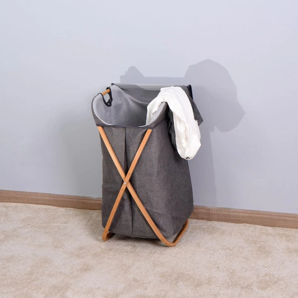 Unbranded Bathroom Bamboo Laundry Basket Shower Caddy/Basket, Functional Home Decor Storage Organization 9 Unbranded Bathroom Bamboo Laundry Basket Shower Caddy/Basket, Functional Home Decor Storage Organization - Image 7