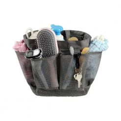 Utopia Alley Mesh Portable Shower Caddy, Quick Dry Shower Tote Bag, Bathroom Organizer Bag -Toilet Storage Shop gray utopia alley shower caddies cc2gy c3 1000