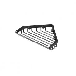 Gatco 7 in. Shower Basket in Matte Black