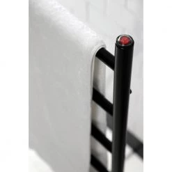 Kingston Brass Templeton 5-Bar Electric Freestanding or Wall-Mounted Towel Warmer in Matte Black 13 Kingston Brass Templeton 5-Bar Electric Freestanding or Wall-Mounted Towel Warmer in Matte Black -Toilet Storage Shop matte black kingston brass towel warmers htww3720mb a0 1000