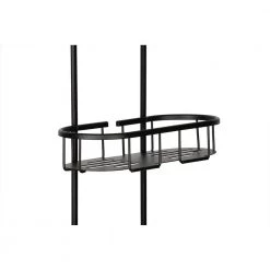 Utopia Alley 2-Shelf Aluminum Rustproof Shower Caddy -Toilet Storage Shop matte black utopia alley shower caddies shc13 44 1000