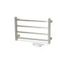 MYSON GEM Series 4-Bar Electric Towel Warmer in Matte Chrome