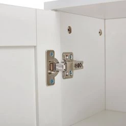 Unbranded Lightle 23.60 in. W x 61.80 in. H x 9.00 in. D D White MDF Over-the-Toilet Storage in Matte White 19 Unbranded Lightle 23.60 in. W x 61.80 in. H x 9.00 in. D D White MDF Over-the-Toilet Storage in Matte White -Toilet Storage Shop matte white over the toilet storage w370 332 fa 1000