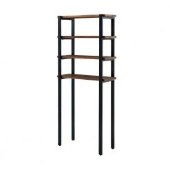 Alaterre Furniture Pomona 29 in. W x 66 in. H x 12 in. D Wood Over-the-Toilet Storage -Toilet Storage Shop natural alaterre furniture over the toilet storage amba7120 4f 1000