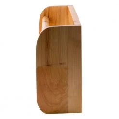 ALFI BRAND Wall Mount Bathroom Shelf with Sleek Modern Design in Natural Wood 12 ALFI BRAND Wall Mount Bathroom Shelf with Sleek Modern Design in Natural Wood -Toilet Storage Shop natural wood alfi brand shower caddies ab5508 1f 1000