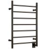 Ancona Comfort 7 Series 7-Bar 31 in. Hardwired Electric Towel Warmer in Oil Rubbed Bronze -Toilet Storage Shop oil rubbed bronze ancona towel warmers an 5316 64 1000