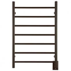 Ancona Comfort 7 Series 7-Bar 31 in. Hardwired Electric Towel Warmer in Oil Rubbed Bronze -Toilet Storage Shop oil rubbed bronze ancona towel warmers an 5316 c3 1000