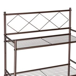 Honey-Can-Do 23 in. W x 64.9 in. H x 9.64 in. D Bronze Over-the-Toilet Storage -Toilet Storage Shop oil rubbed bronze honey can do over the toilet storage bth 08989 1f 1000