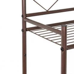 Honey-Can-Do 23 in. W x 64.9 in. H x 9.64 in. D Bronze Over-the-Toilet Storage -Toilet Storage Shop oil rubbed bronze honey can do over the toilet storage bth 08989 76 1000